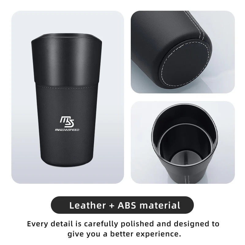 Car Trash Bin Console Rubbish Cans Storage Phone Holder Garbage Box For Mazda 6 3 CX5 5 2 323 CX7 Demio Atenza MX30 CX9 RX8 RX7