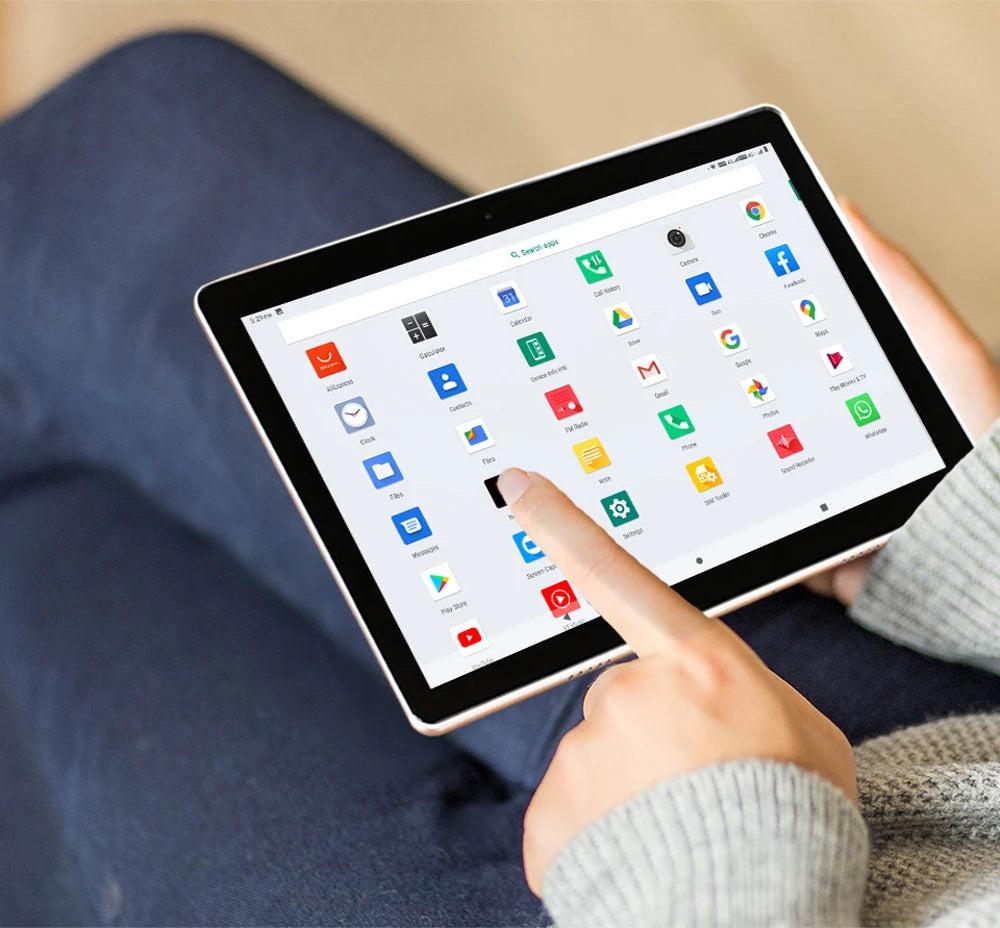 New Arrival 10.1 Inch Google Android Tablets Octa Core 4GB RAM 64GB ROM Dual SIM WiFi Bluetooth Android 3G Phone Call Tablet Pc