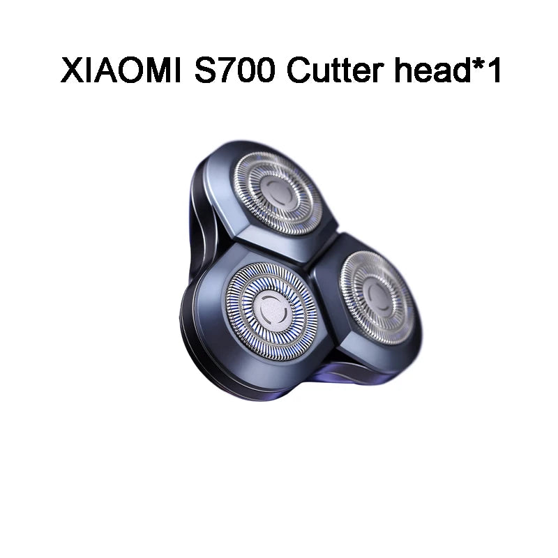 XIAOMI MIJIA Original S700 Electric Shaving Razor Head For Dry Wet Shaving Machine Beard Trimmer Replacement Shaver Blade Parts