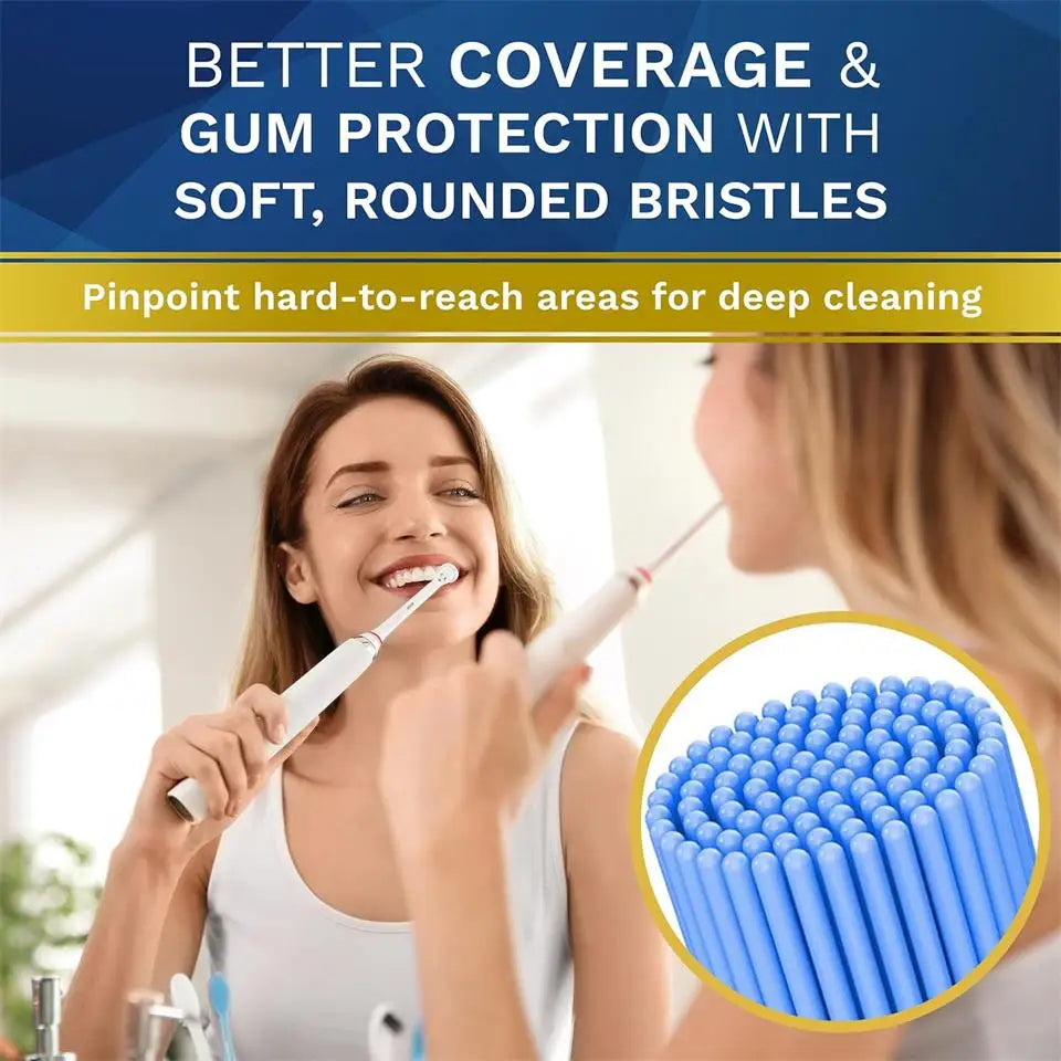 For Oral B Sonic Electric Toothbrush Headย Fit Advance Power/Pro Health/Triumph/3D Excel/Vitality Replacement Brush Heads