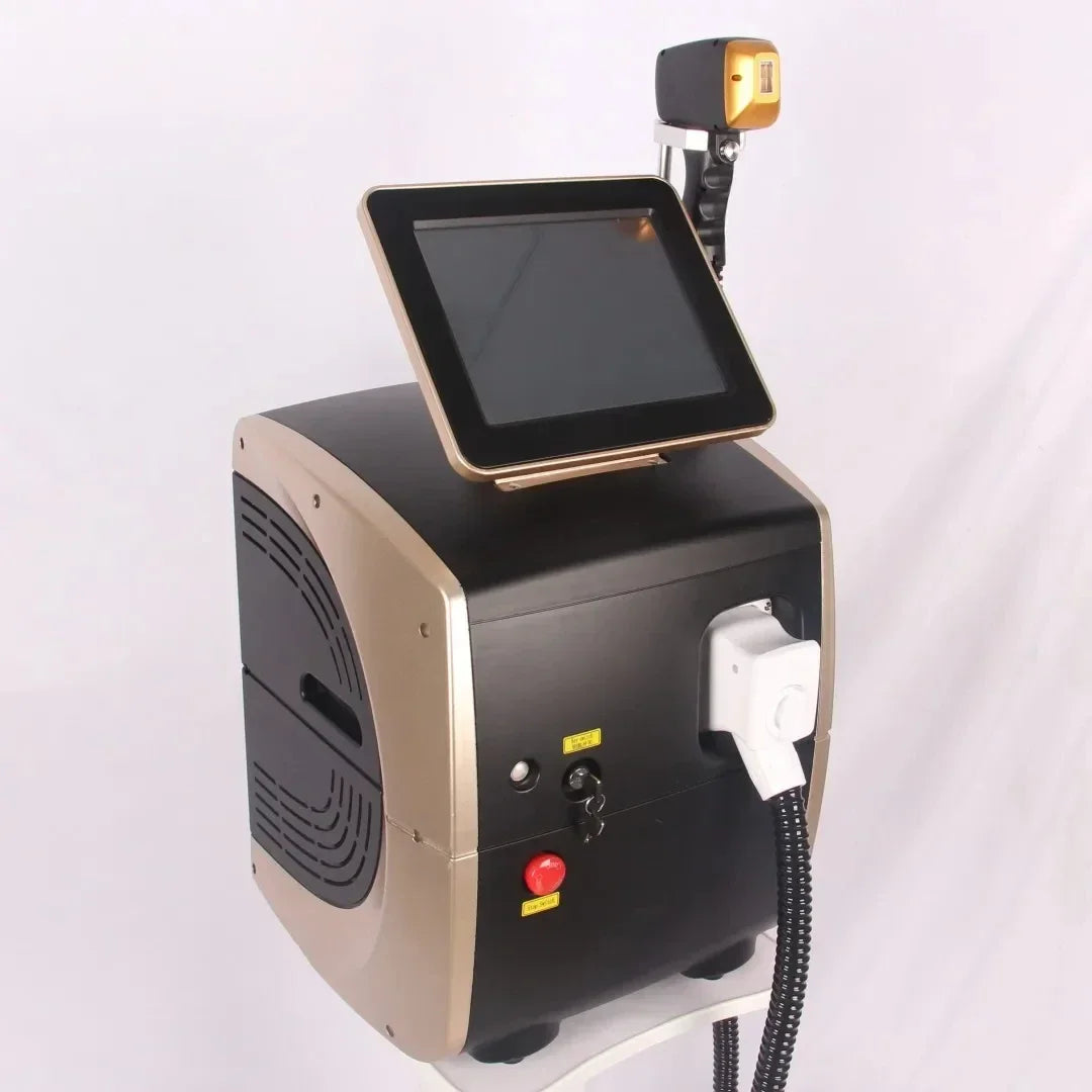 Professional Diode Ice Titanium Laser Body Hair Removal Machine 3 Wavelength 755/808/1064nm Face Hair Remove for Salon Epilator