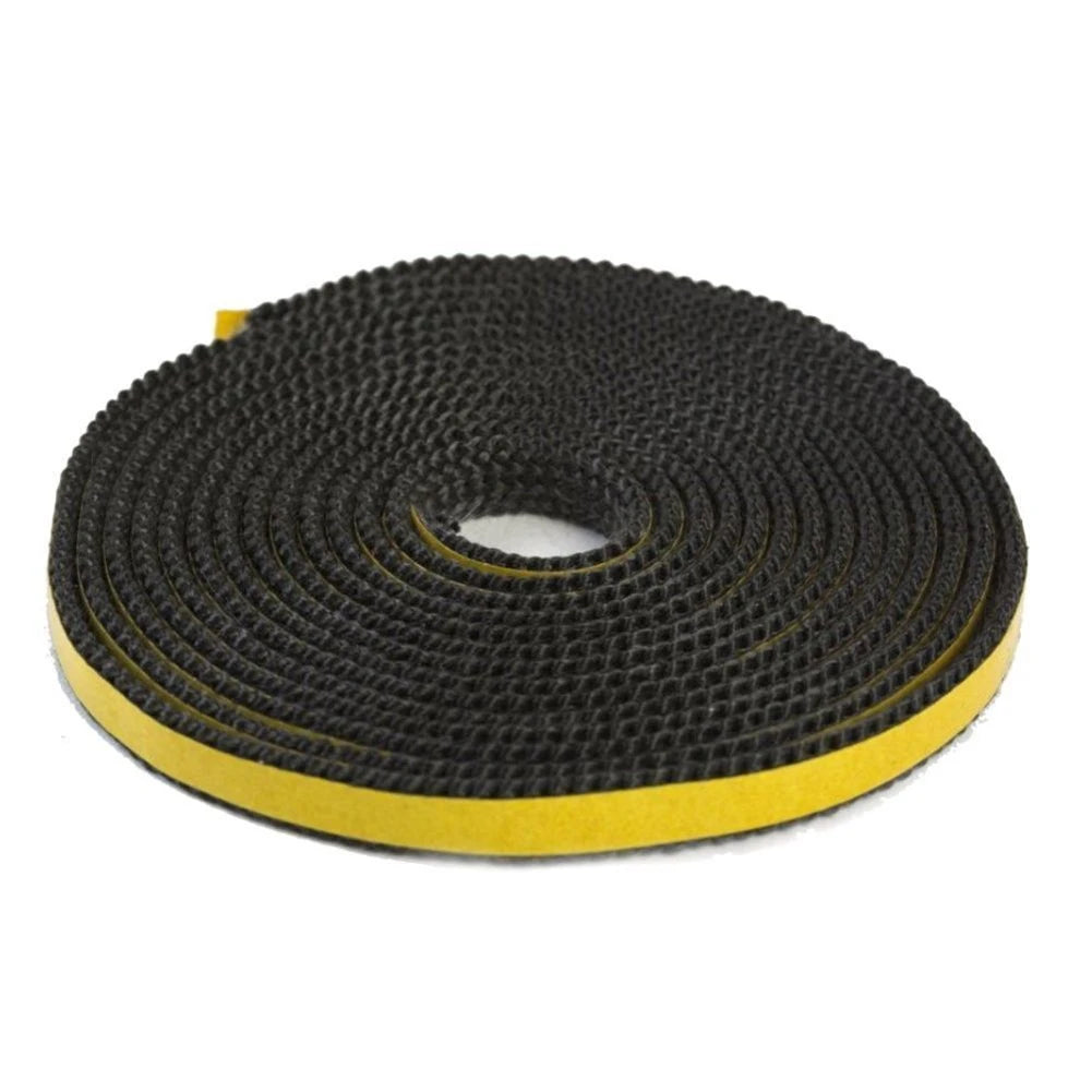 4M Fireplace Flat Stoves Rope Fiberglass Fireplace Door Sealing Cord Replacement Gasket Tape Sealing Rope Replacement