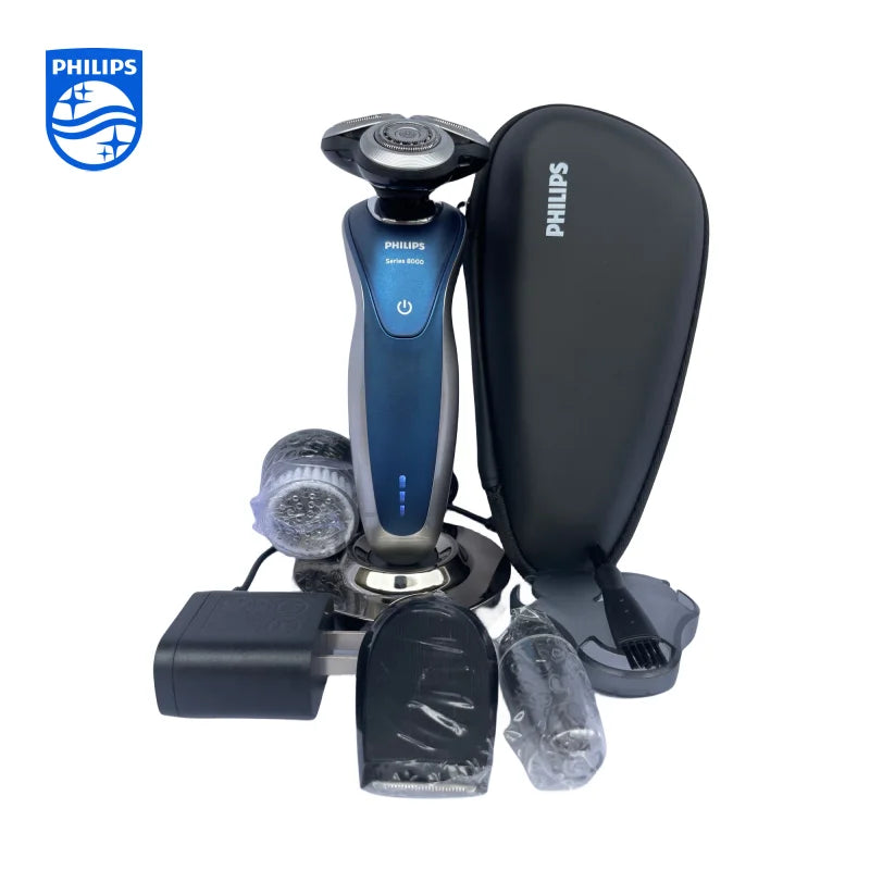 Philips Norelco S8000 Series shaver S8950/91 Rechargeable Wet/Dry Electric Shaver with Beard Styler Attachment Luxury shaver