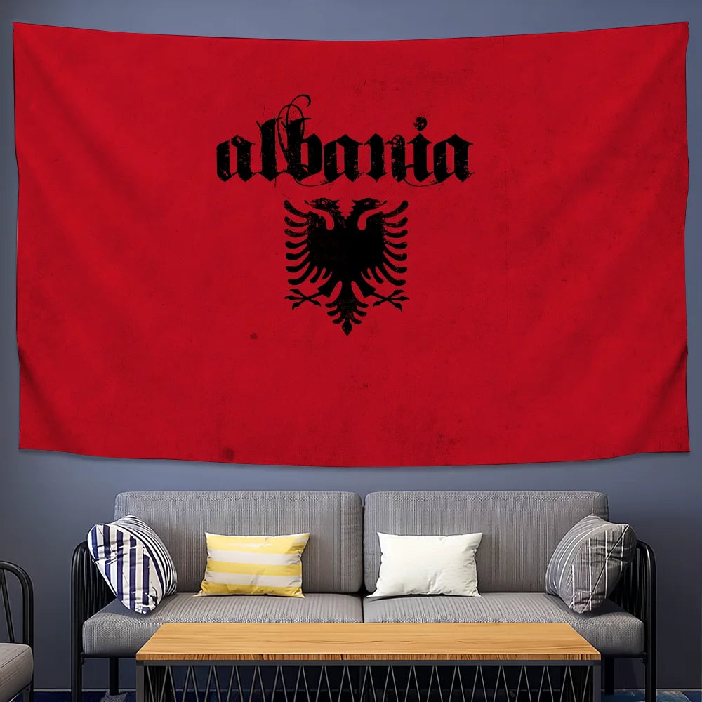 Albania Flag flag For Picnic Party Art Home Decoration Outdoor Camping Banner