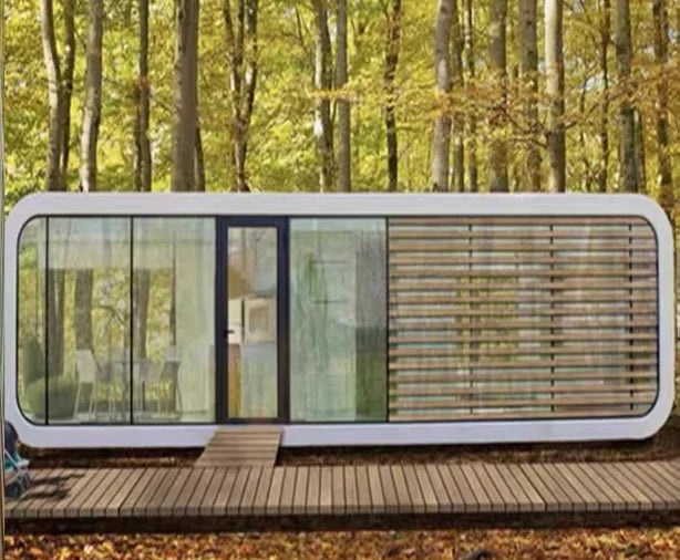 Prefab Family Container IOT House Mobile Home Luxury Prefabricated Building Space capsule carbin Box House