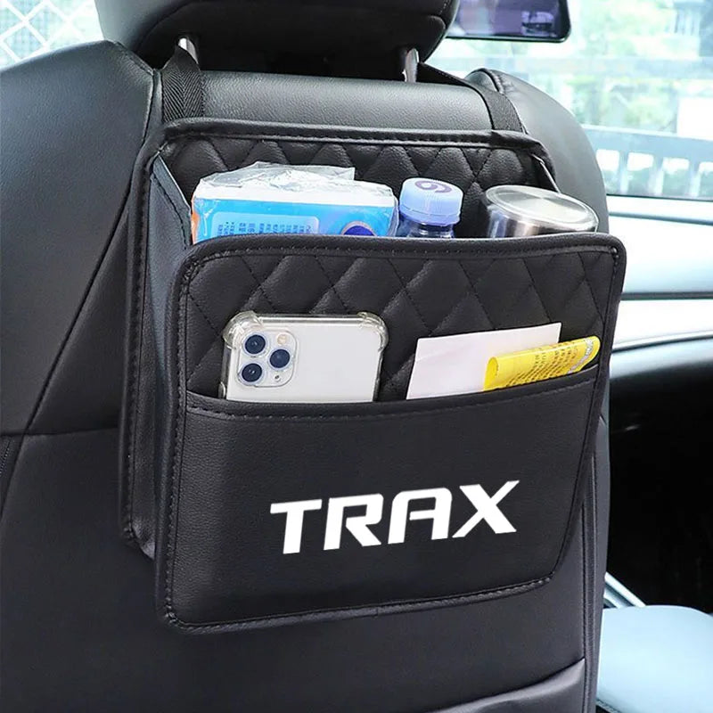 Car Organizer Auto Waterproof Backseat Storage bag Phone Pocket Pouch for Chevrolet Trax Car Accessories Automobile protection