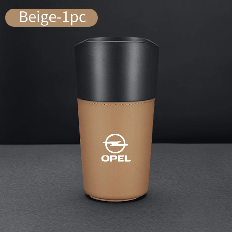 Car Trash Bin Console Rubbish Cans Storage Phone Holder Garbage Box For Opel Corsa Astra Insignia Vectra Zafira Meriva Mokka Amp