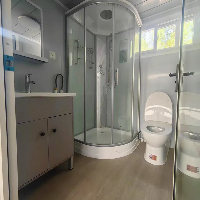 20ft Folding Expandable Container House 3 Bedroom Prefabrication Tiny Room Modular BathRoom 40Ft Prefab