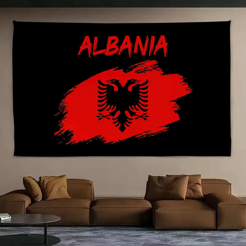 Albania Flag flag For Picnic Party Art Home Decoration Outdoor Camping Banner