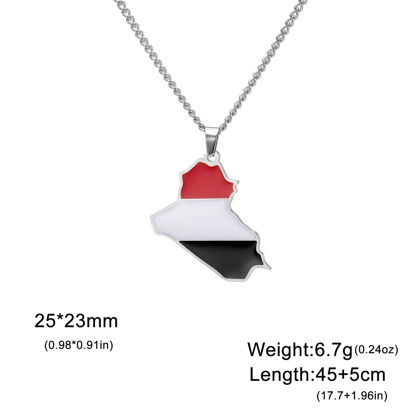 VASSAGO Afghanistan Albania Belize Ethiopia Map Necklace Iraq Chile Germany Italy Ghana Country Map Necklace Sicily Saint Martin