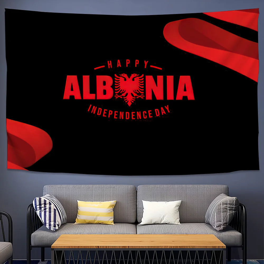 Albania Flag flag For Picnic Party Art Home Decoration Outdoor Camping Banner