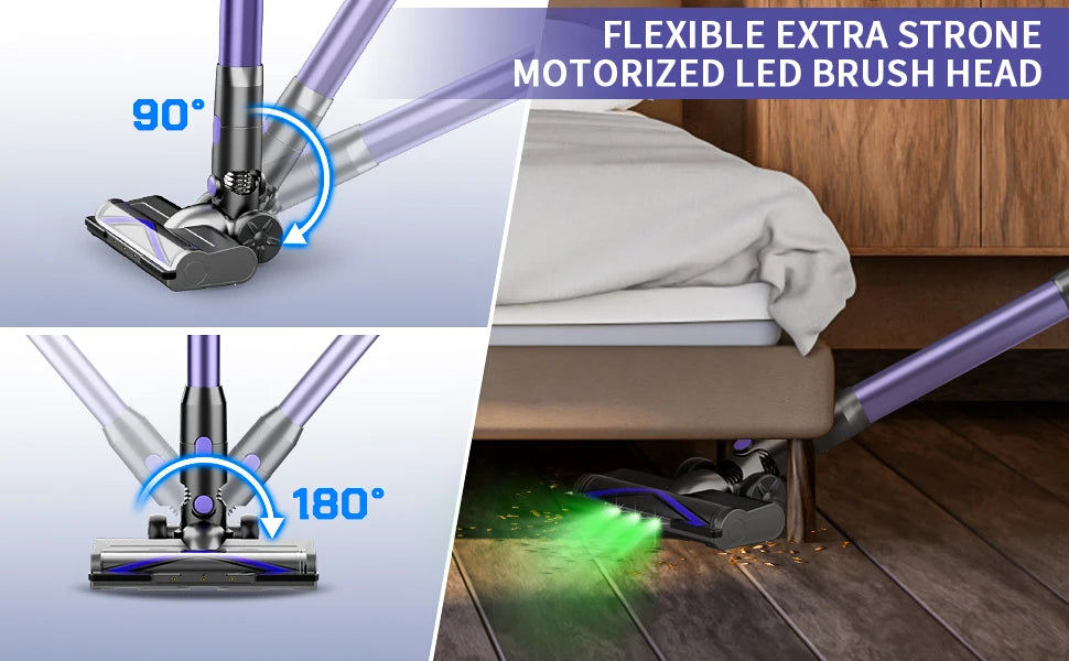 Wireless Handheld Vacuum Cleaner Cordless Handheld Chargeable Auto For Home & Car & Pet Mini Vacuum Cleaner ZCWA V07 100000PA