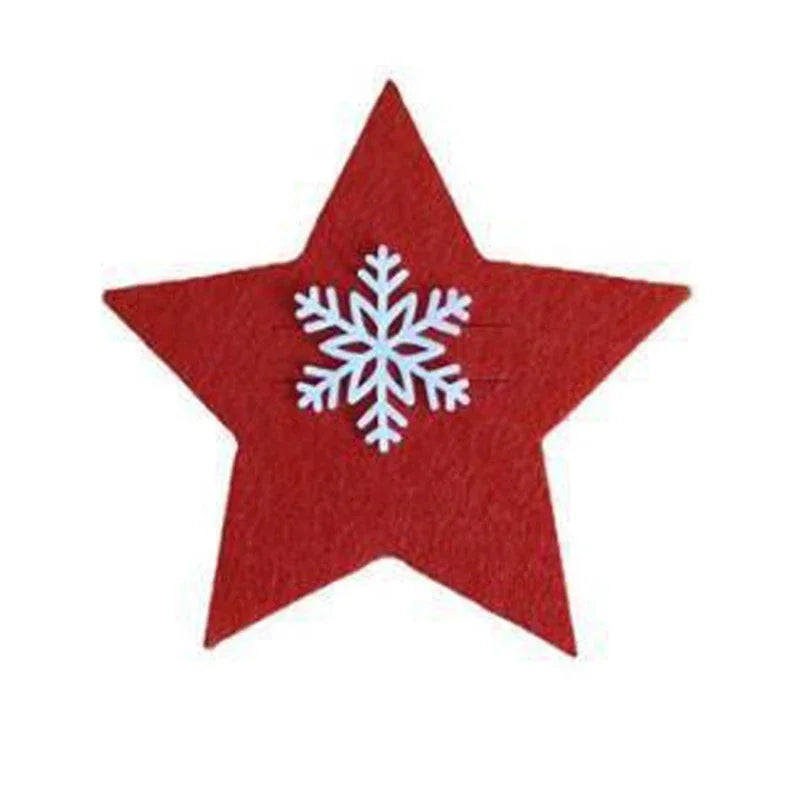 Christmas Tree Cutlery Knife Fork Covers Table Decor Elk Xmas Tableware Pocket Holder Bags New Year Party Decorations