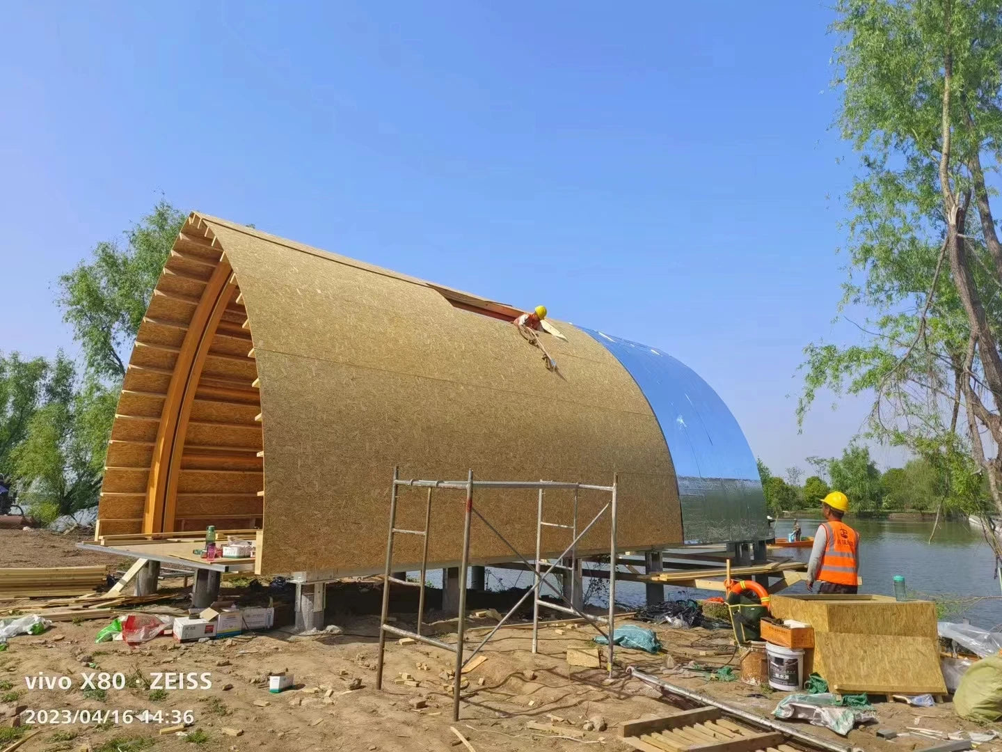 Venice Yacht style Prefabricated boat house villa, Boat Shape metal Log Home, Prefab Tiny Modern IOT Houses.holiday Houseboat