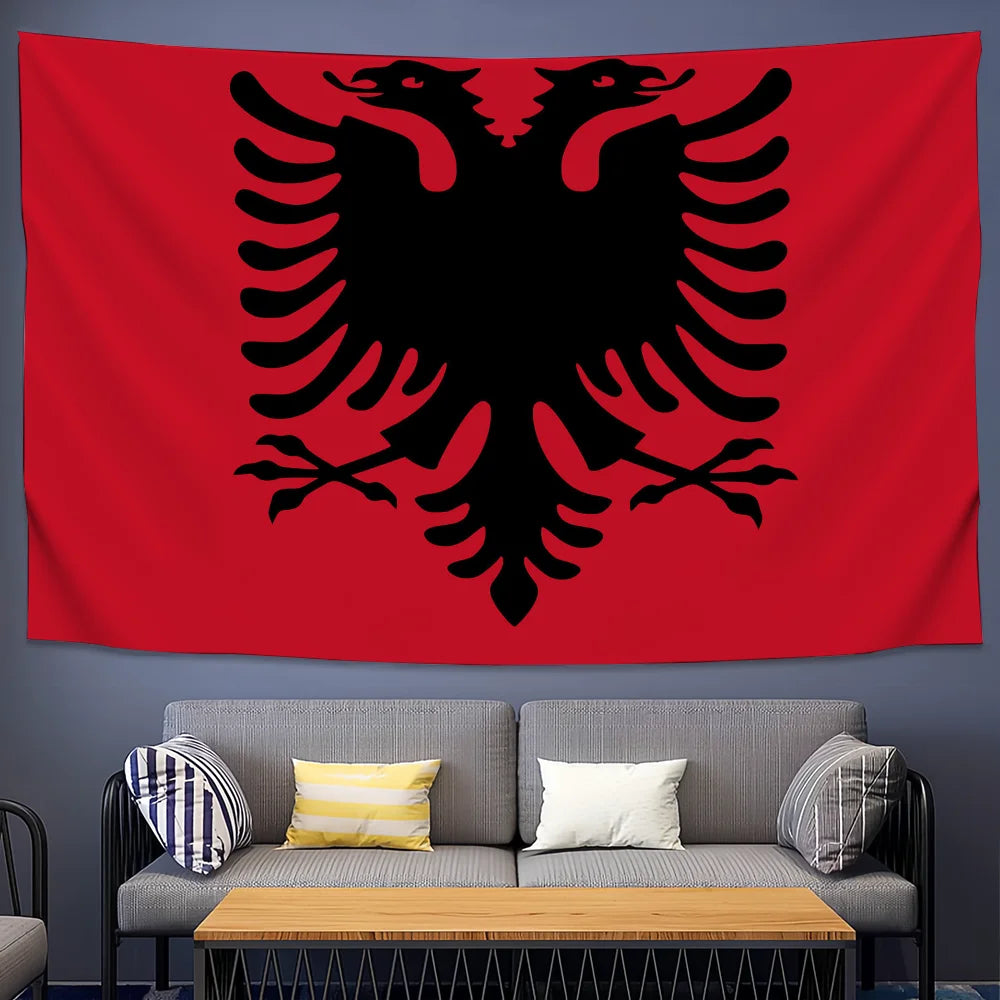 Albania Flag flag For Picnic Party Art Home Decoration Outdoor Camping Banner