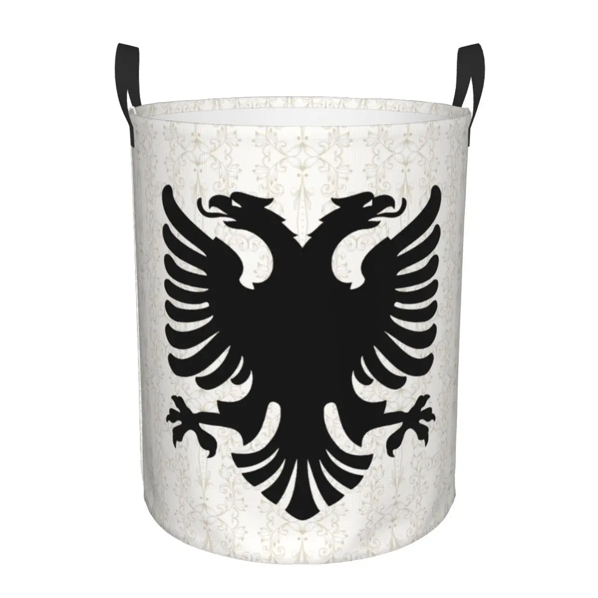 Albania Laundry Basket Foldable Albanian Pride Clothes Hamper for Baby Kids Toys Storage Bin