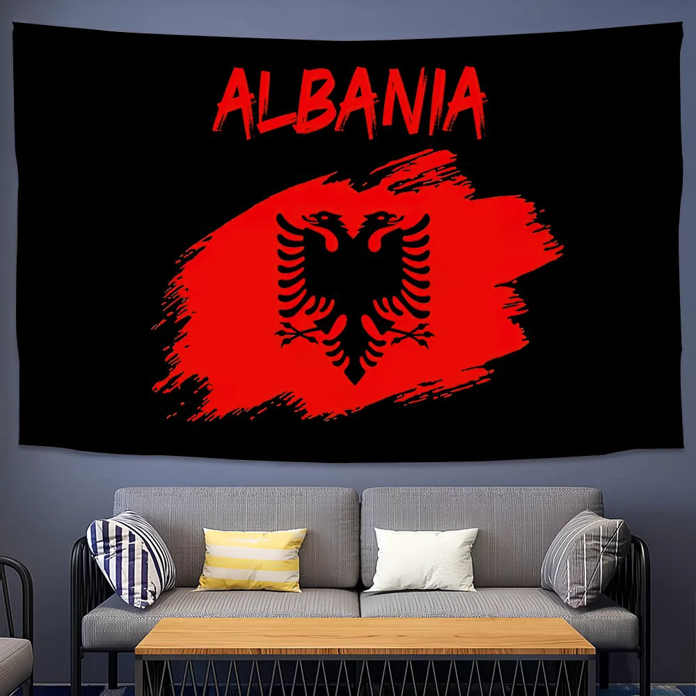 Albania Flag flag For Picnic Party Art Home Decoration Outdoor Camping Banner