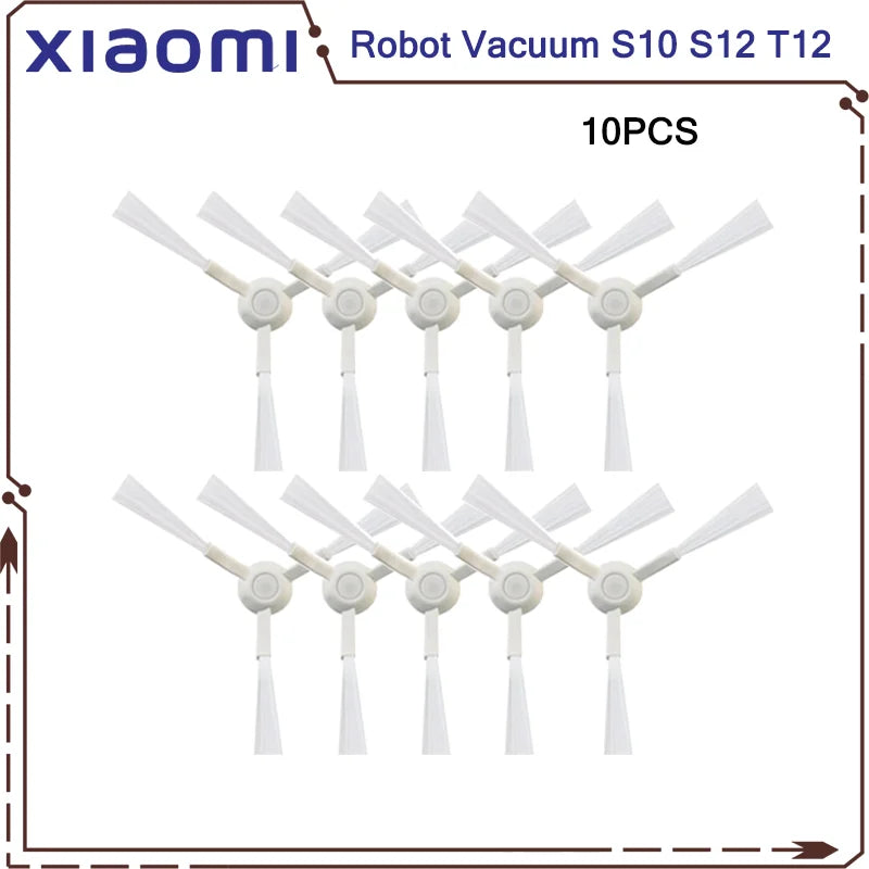 Compatible For Xiaomi Robot Vacuum S10 S12 T12 B106GL/ Mop 2S XMSTJQR2S / 3C B106CN Parts Accessories Main Side Brush Filter Mop