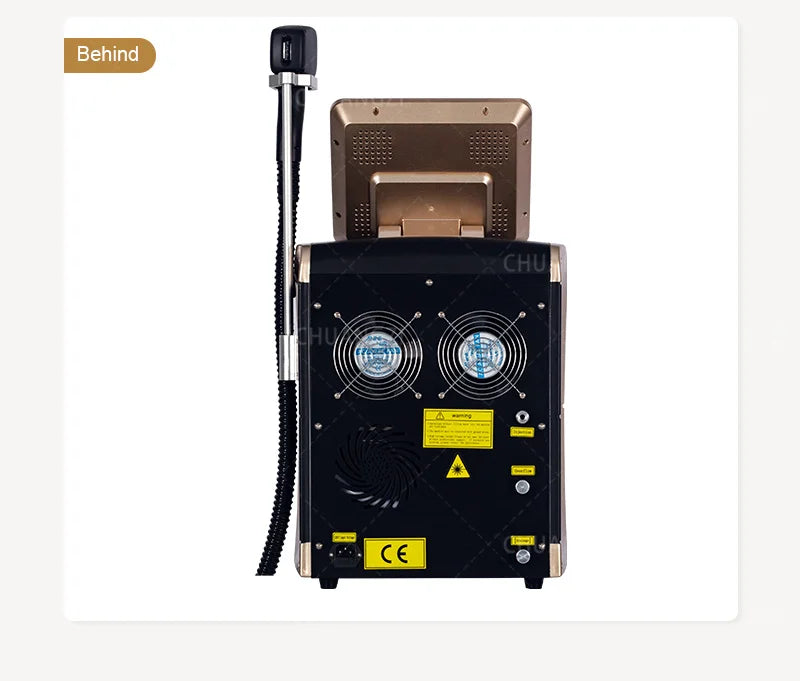 Professional Diode Ice Titanium Laser Body Hair Removal Machine 3 Wavelength 755/808/1064nm Face Hair Remove for Salon Epilator