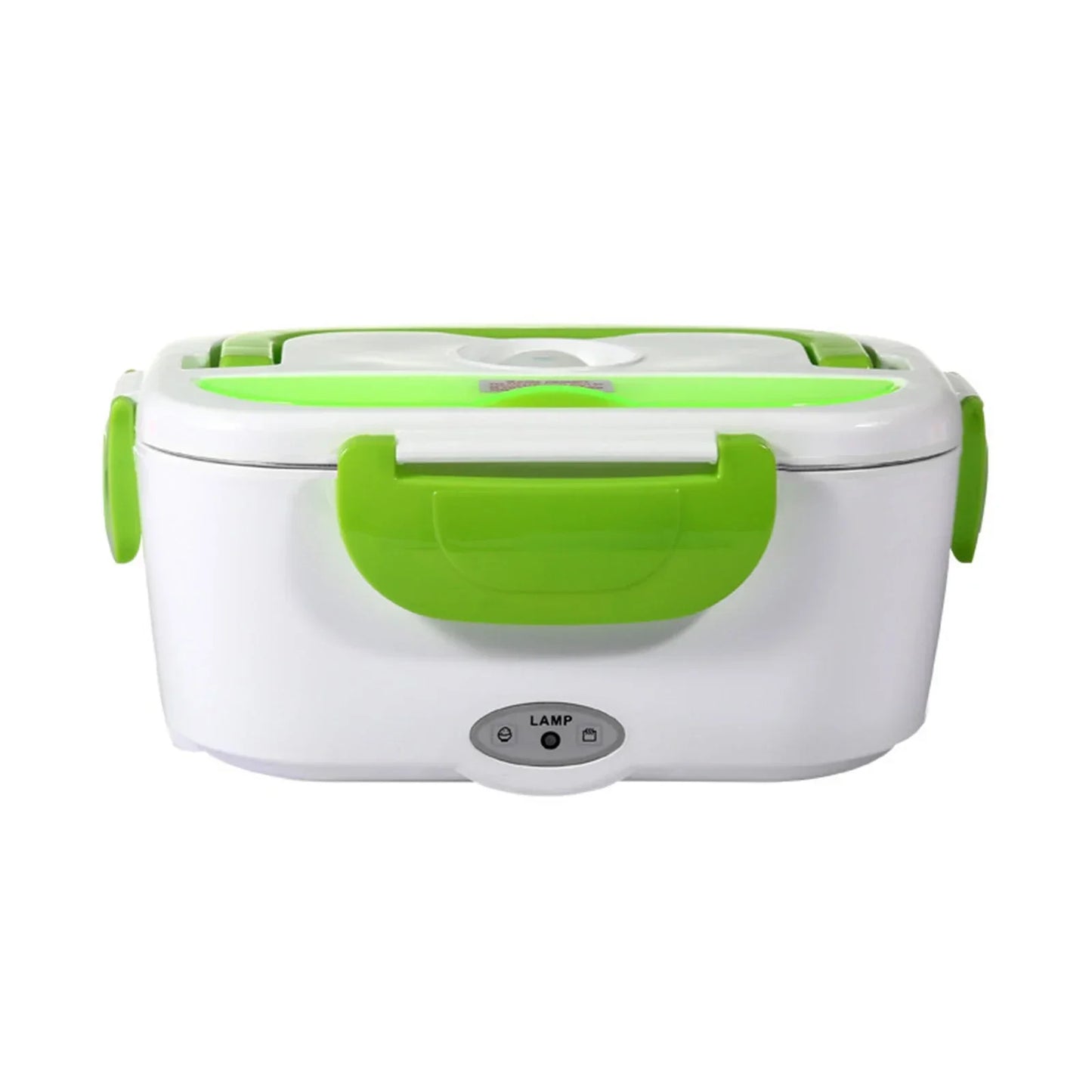 Portable Electric Heating Stainless Steel Heated Lunch Box Home Car Dual Use Rice Box Portable Electric Heating Stainless Steel