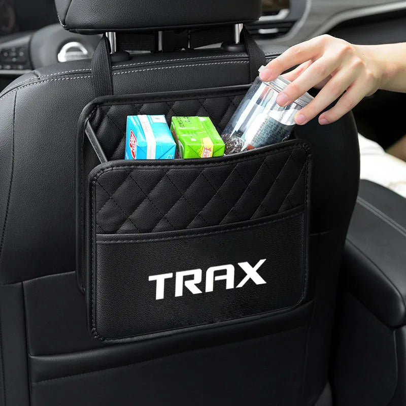 Car Organizer Auto Waterproof Backseat Storage bag Phone Pocket Pouch for Chevrolet Trax Car Accessories Automobile protection