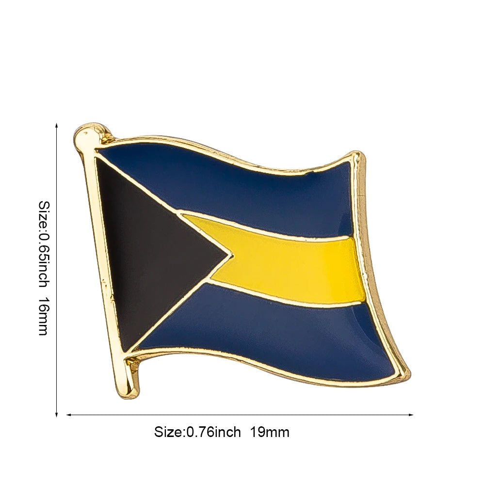 Flag Laple Pin Badge Brooch Albania Algeria Montenegro U.A.E. Oman Azerbaijan Ethiopia Ireland Estonia Andorra Austria Australia