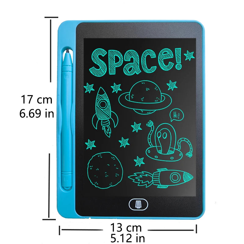 6.5 in Single Color LCD Writing Board , Children's Drawing Toys,Gifts for CHILDREN'S Birthdays, Halloween, Christmas, and Easter