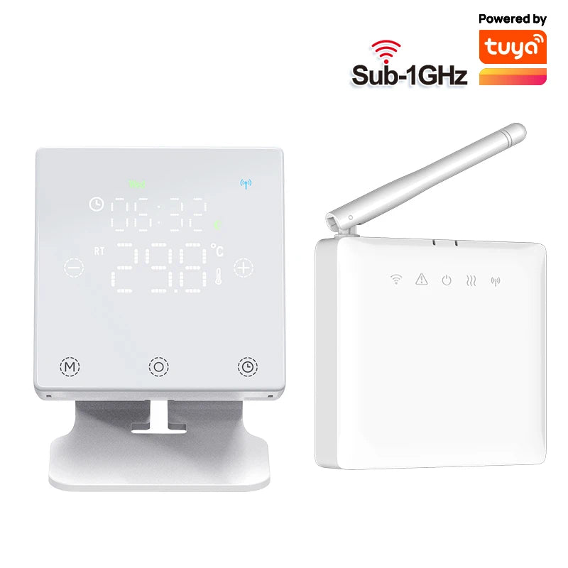 Tuya Smart Home Wifi Heating Thermostat Wireless Wifi Thermostat For Gas Boiler Smart Life Temperature Controller Alexa Google