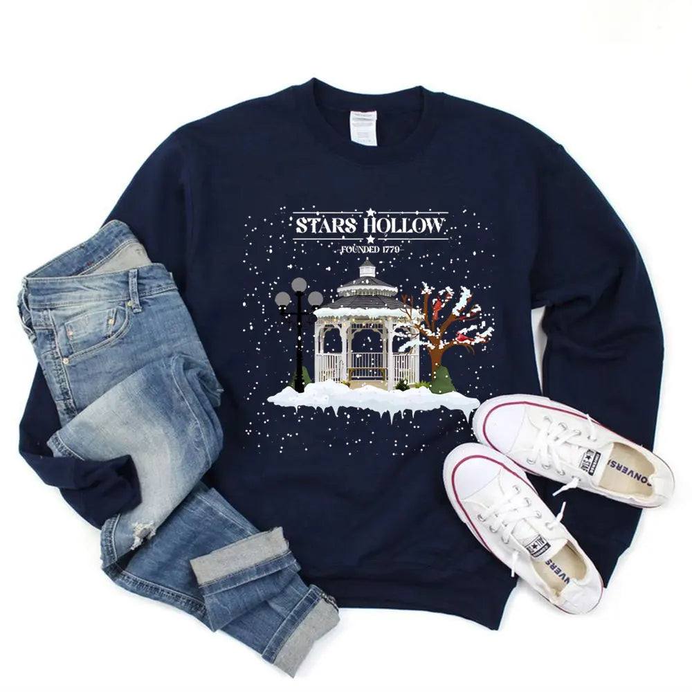 Stars Hollow Sweatshirt Gilmore Girl I Smell Snow Shirt Gilmore Girls and Coffee Christmas Hoodie Lorelai Trendy Xmas Sweatshirt