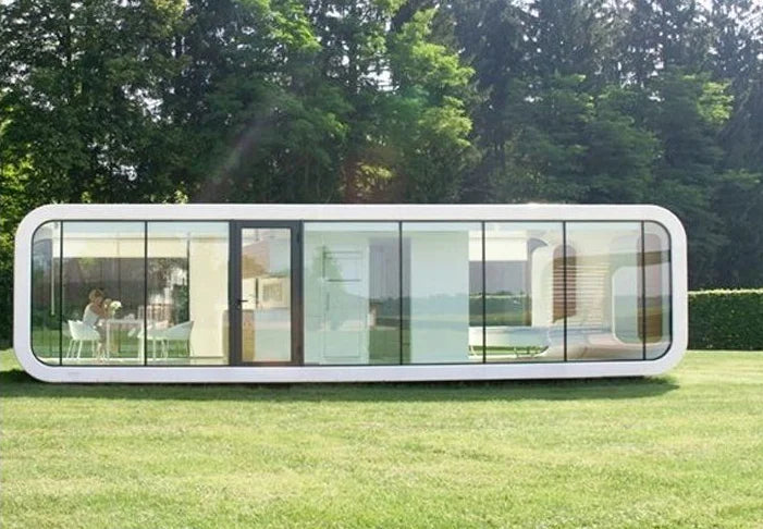 Prefab Family Container IOT House Mobile Home Luxury Prefabricated Building Space capsule carbin Box House