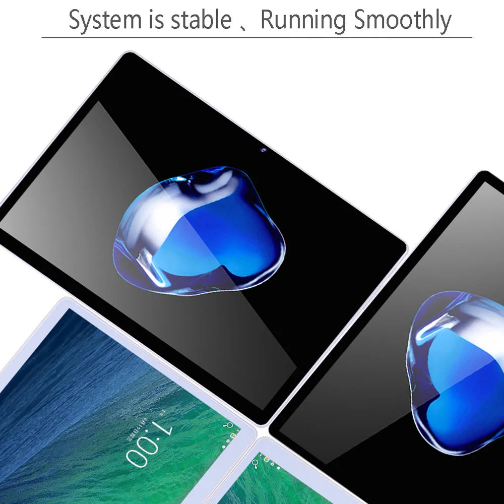 New Arrival 10.1 Inch Google Android Tablets Octa Core 4GB RAM 64GB ROM Dual SIM WiFi Bluetooth Android 3G Phone Call Tablet Pc