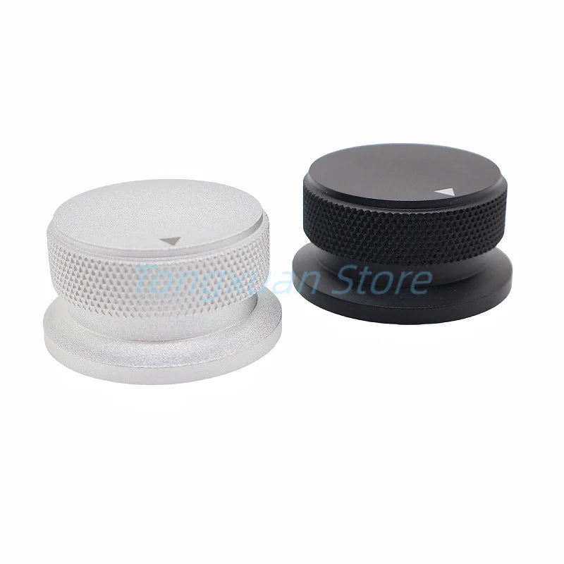 1pc38x20mm Aluminium Alloy Sandblasting Potentiometer Switch Caps Oven Electric Appliance Audio Amplifier Adjusting Knobs