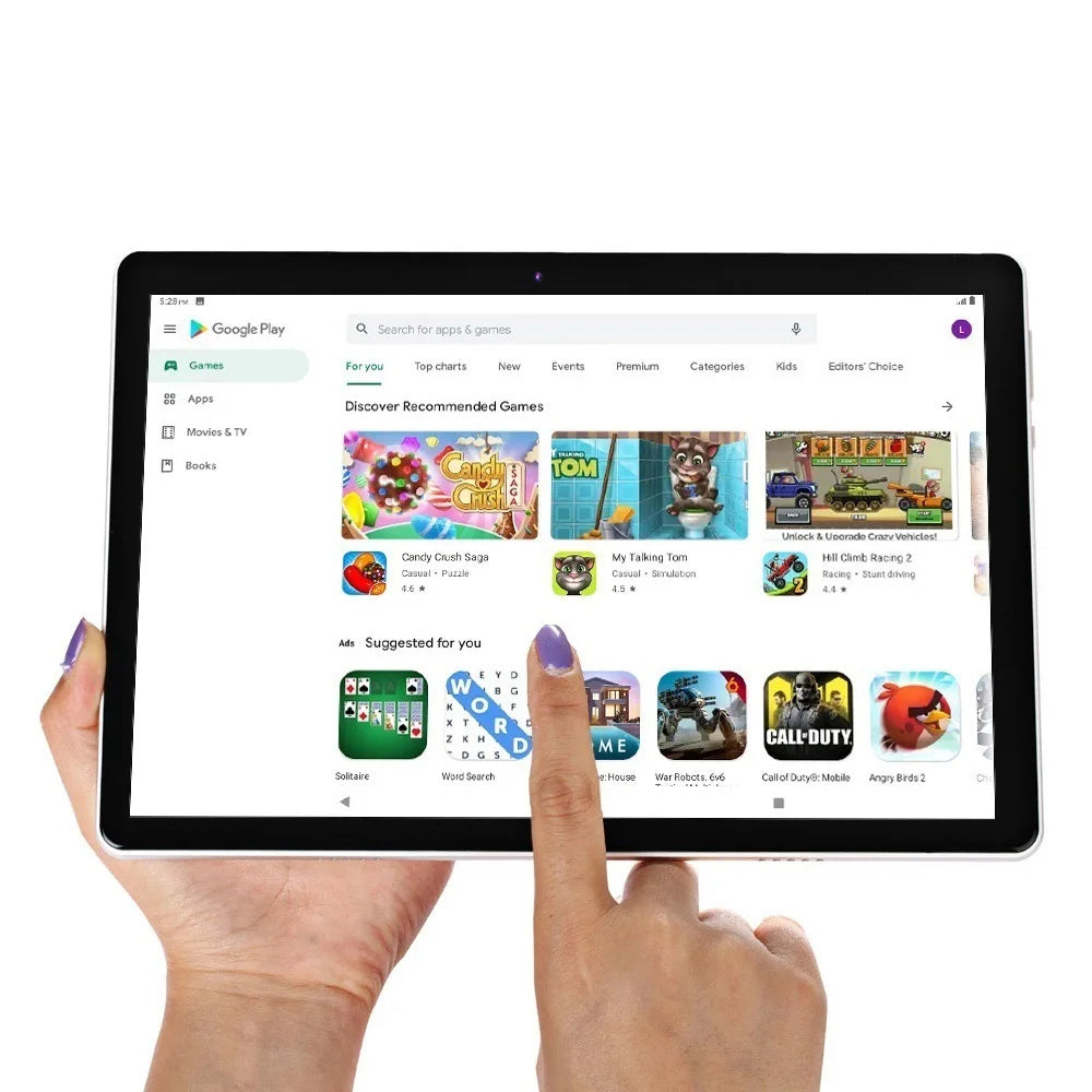 New Arrival 10.1 Inch Google Android Tablets Octa Core 4GB RAM 64GB ROM Dual SIM WiFi Bluetooth Android 3G Phone Call Tablet Pc