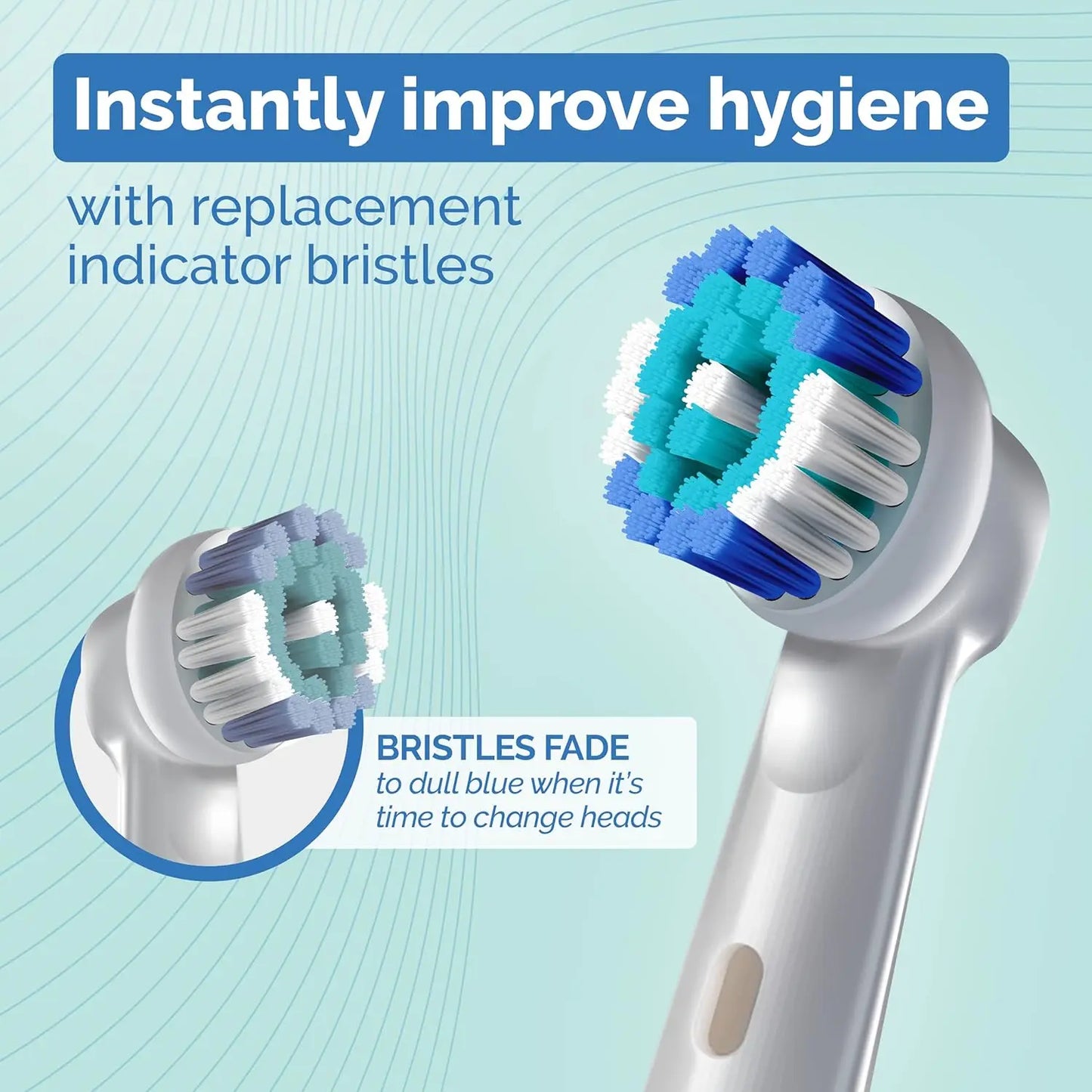 16รReplacement Brush Heads For Oral-B Electric Toothbrush Fit Advance Power/Pro Health/Triumph/3D Excel/Vitality Precision Clean