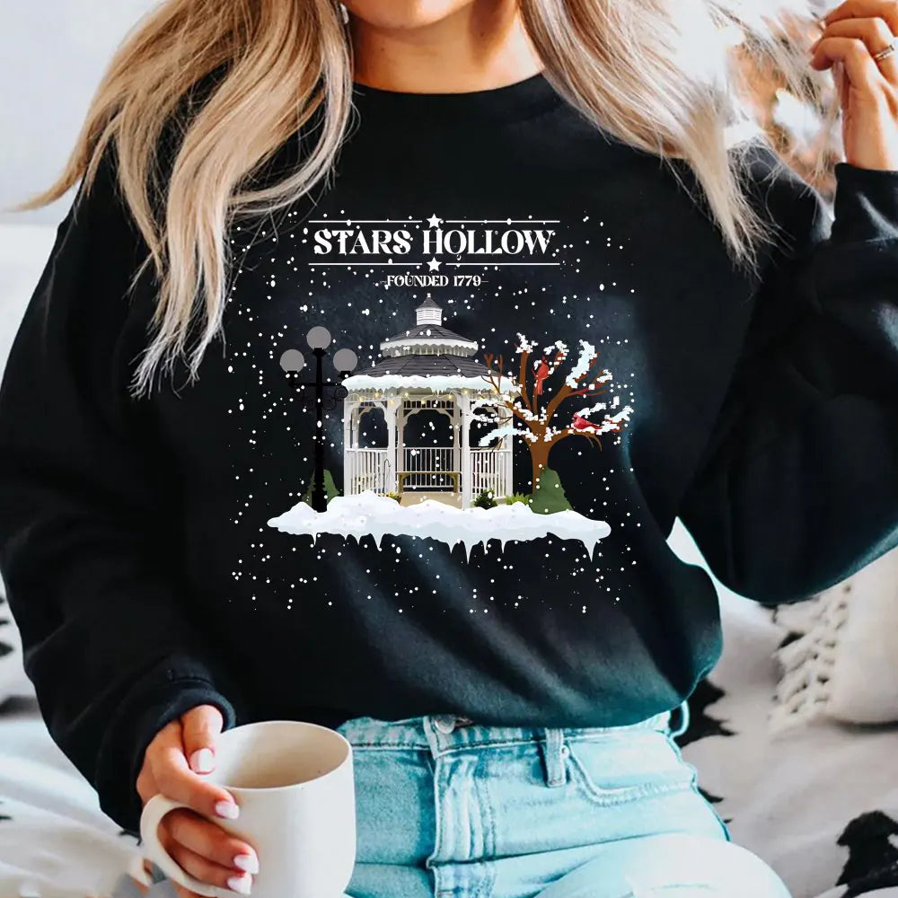 Stars Hollow Sweatshirt Gilmore Girl I Smell Snow Shirt Gilmore Girls and Coffee Christmas Hoodie Lorelai Trendy Xmas Sweatshirt