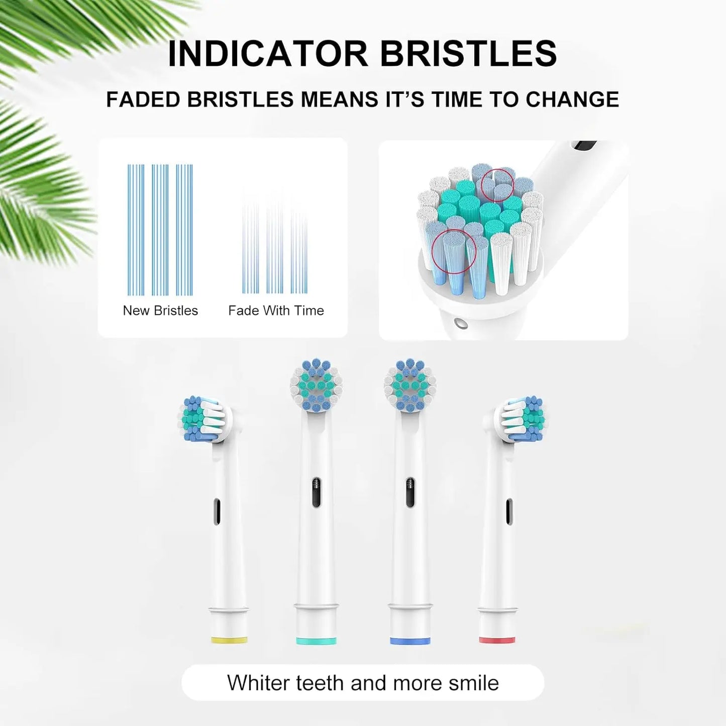 16รReplacement Brush Heads For Oral-B Electric Toothbrush Fit Advance Power/Pro Health/Triumph/3D Excel/Vitality Precision Clean