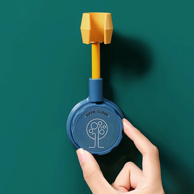 Suction Cup Shower Holder Adjustable Punch-Free 360 Rotation Shower Head Holder Universal Bathroom Bracket Nozzle Base Stand