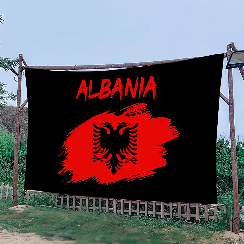 Albania Flag flag For Picnic Party Art Home Decoration Outdoor Camping Banner