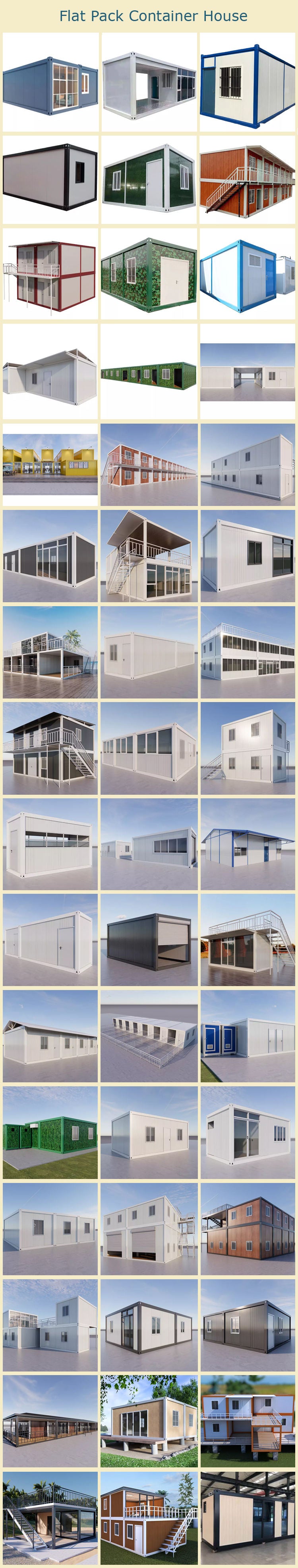 luxury modern prefab 2 3 4 bedroom house china prefabricated flat pack living container home