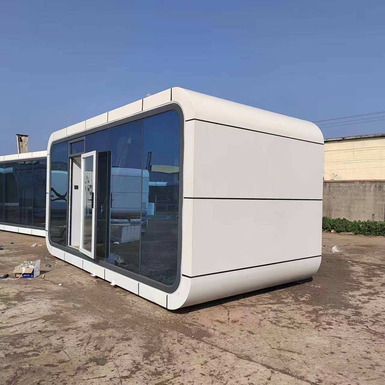 Prefabricated IOT Building automation control Modular for Homestay Capsule Space Carbin Room Prefab Tiny Mobile Smart home villa