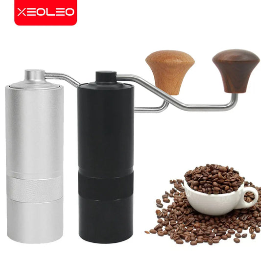 XEOLEO Portable coffee grinder Manual coffee bean grinder Hand grinder for Coffee bean Espresso machine Coffee maker