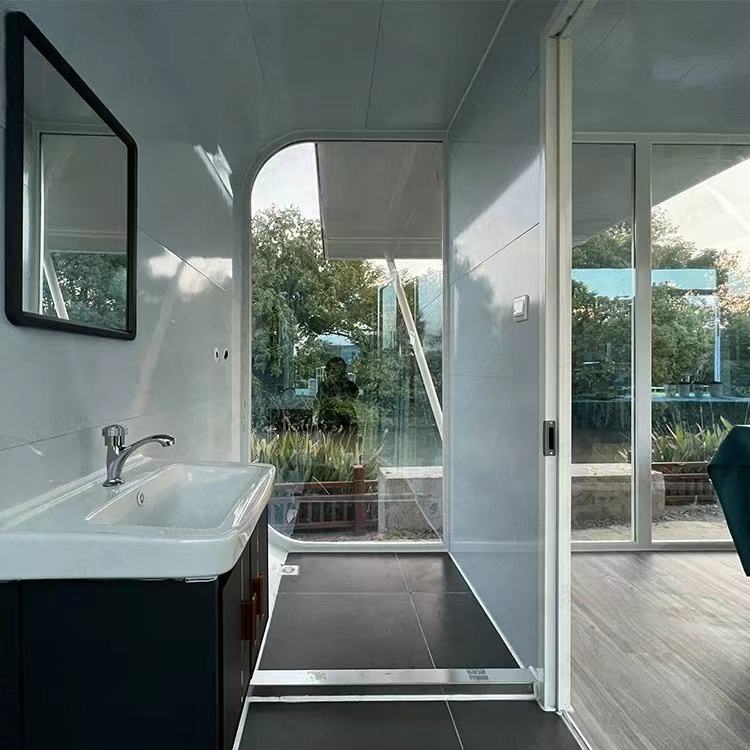 Prefabricated IOT Building automation control Modular for Homestay Capsule Space Carbin Room Prefab Tiny Mobile Smart home villa