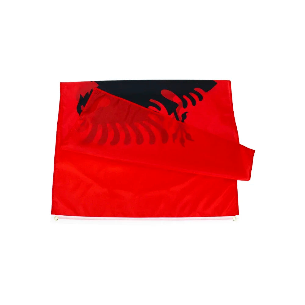 Albania Flag 90X150cm Polyester High Quality Albanian National Flags
