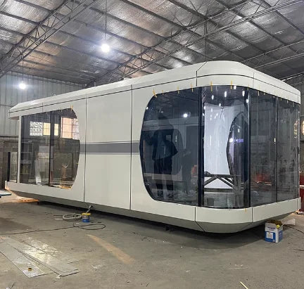 Luxury Portable Mobile Hotel Home Stay Resort Building modular Prefab House Building automation