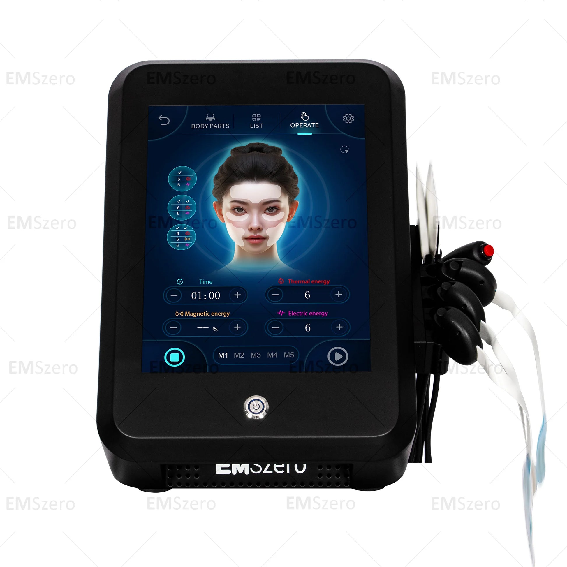 2024 The latest portable EMRF face antiaging care machine pe face lif