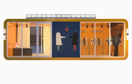 Seismic earthquake Proof Container House, Modern Home, Prefab Home Stay, Prefabricated Hotel Container