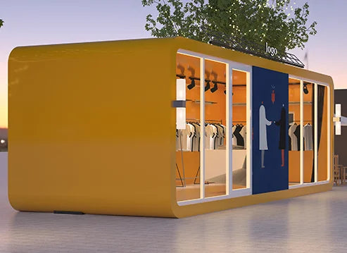 Seismic earthquake Proof Container House, Modern Home, Prefab Home Stay, Prefabricated Hotel Container