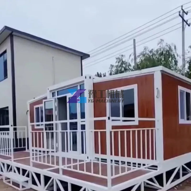 Chinese Prefabricated House Villas Prefab Houses Modern Luxury Container House 20 Ft Expandable 40ft Gym Container