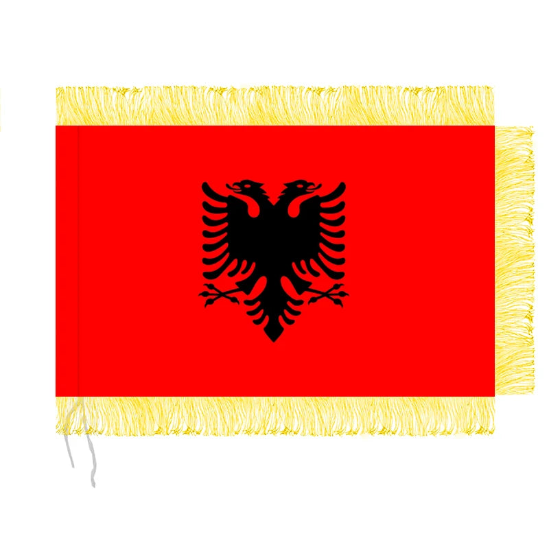 Flagnshow 100% Polyester  Albania Flags