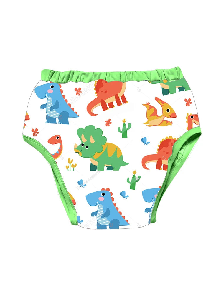 Waterproof Adult Baby Traning Pants DDLG Reusable Nappies Adult Aloth Diaper Potty Underweaer Panties With Milk Bottle Pattern
